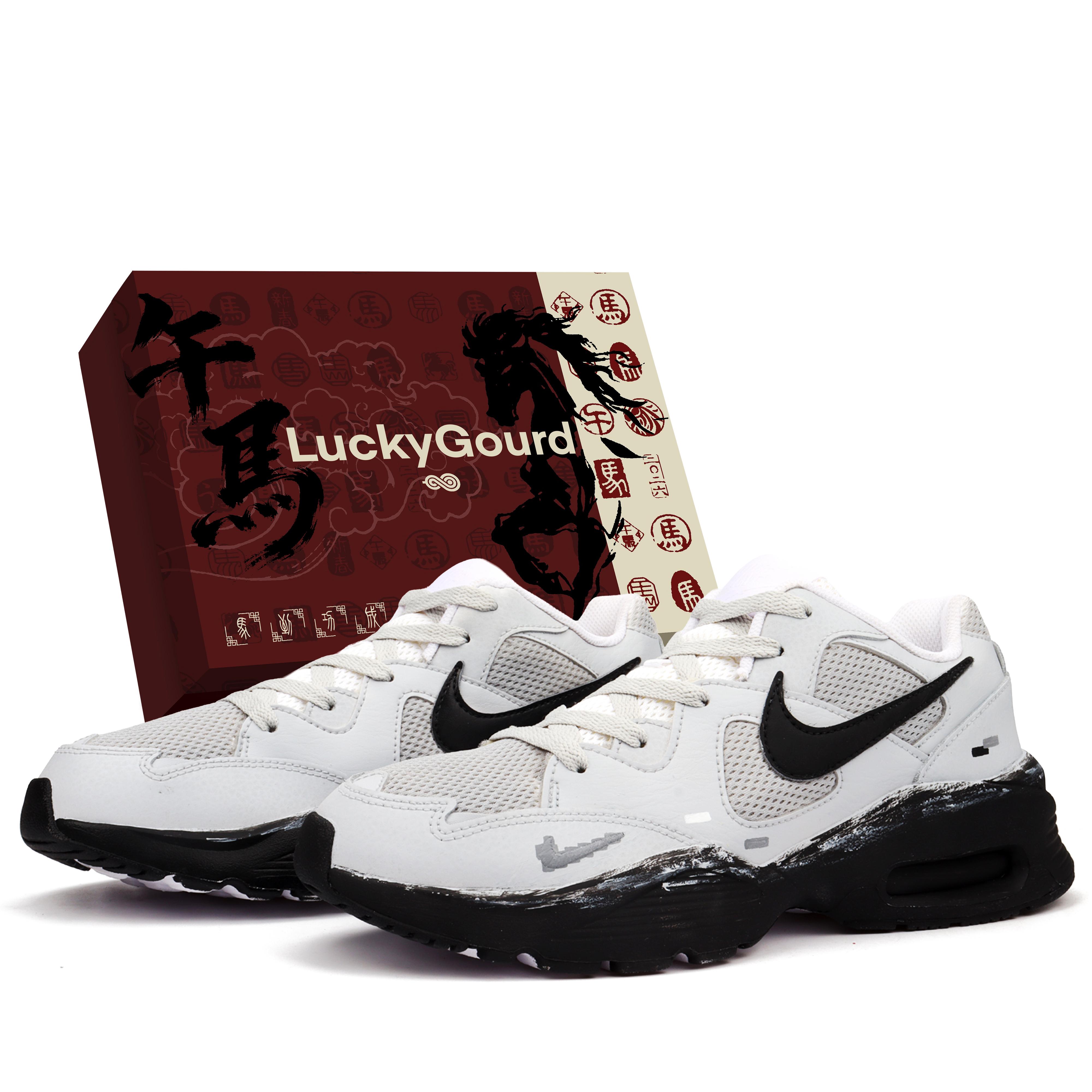 

Nike Air Max Fusion Cushioning Abrasion Resistant Casual Low Top Running Shoes Men s Gray White CJ1670-102(Team900--SBOX) 41