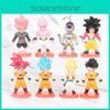 Charming Seven Dragon Ball Pvc Model Cute Buu Super Blue Red Black Goku Display