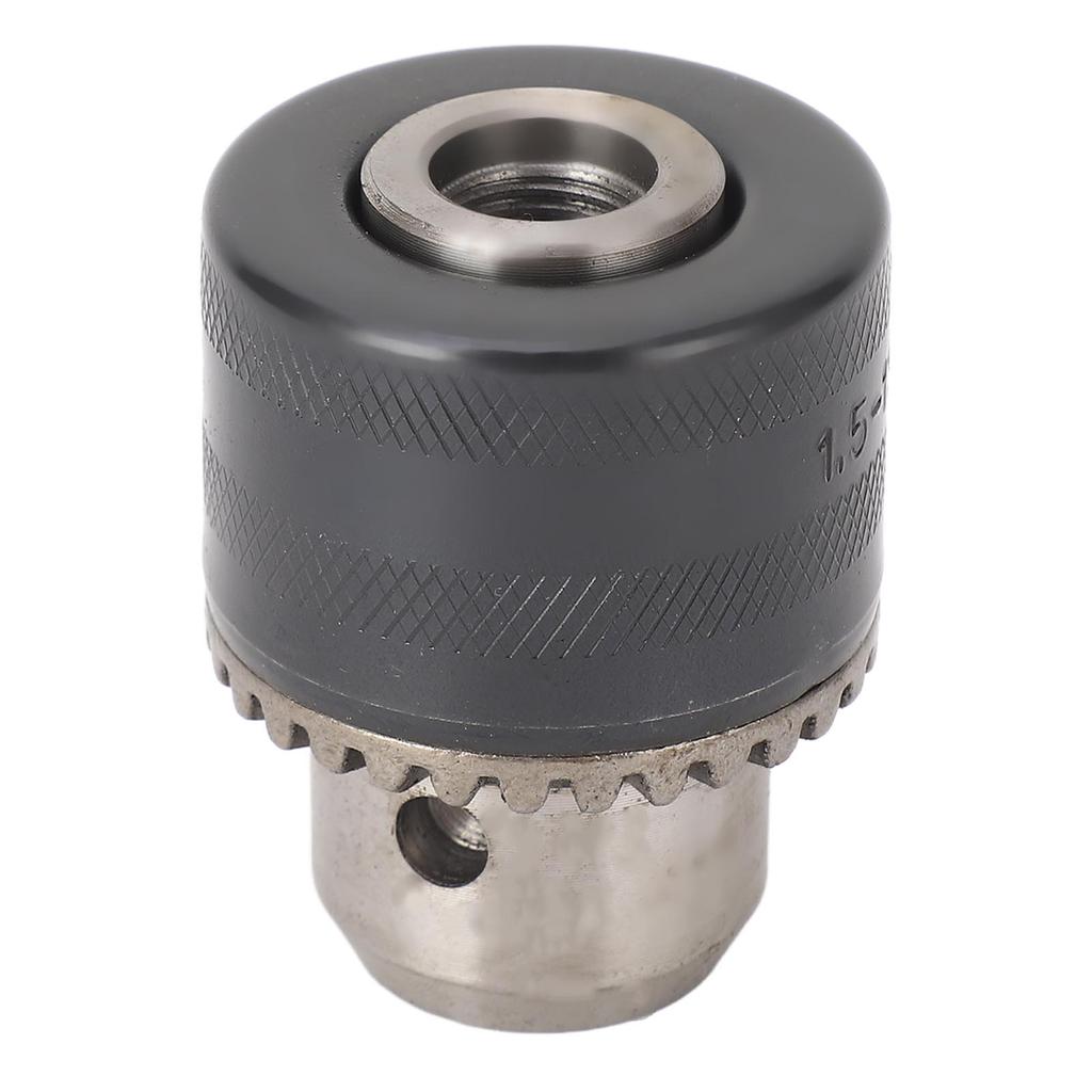 Keyed Drill Chuck C45 Steel 1.5?13mm 3 Jaw Impact Drill Bit Adapter 12?20UNF for Fixing Drilling