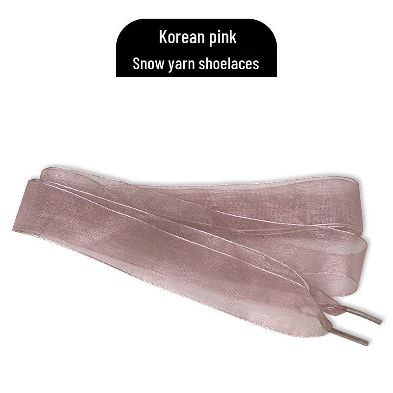 Chiffon-Schnürsenkel: 2,5 cm breit für Samba-, deutsches Trainings- und Rennschuhwerk (Paar)