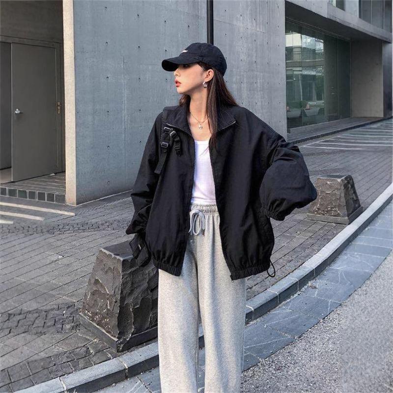 Coat Early Spring New Loose Versatile Harajuku Fried Street Couple Jacket Thin Baseball Jersey Top