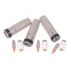 1Set 24KD New Coating Protection Nozzle 0.8/1.0/1.2mm MIG Torch Gas Nozzles Tip Holder Of 24KD MIG MAG Welding Torches