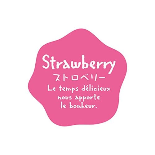 Cotta Flavor Stickers, Natural Variant, Strawberry Pink, 2.8 X 2.8 Cm, 71019, 100 Sheets