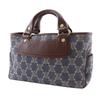 CELINE Boogie back Handbag Macadam Blue / Brown denim Women Used