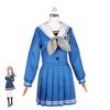 Wakaba Mutsumi Cosplay Stage Costume - Plaid Skirt JK Uniform Dress