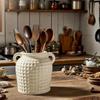 Ceramiczny słoik do przechowywania z dwoma uchwytami w stylu vintage Wielofunkcyjny pojemnik do przechowywania Dekoracyjne wazony Pojemnik do kuchni i jadalni