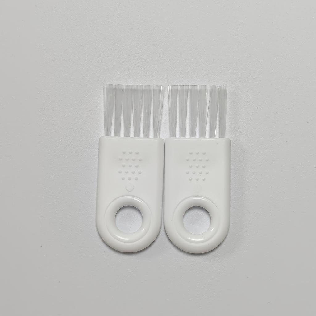 5Pcs Portable Soft Bristle Cleaning Brush, Durable PP Plastic Handle Manual Cleaner for Hair Clippers, Shaver and Electronics, Versatile Cleaning Kit
