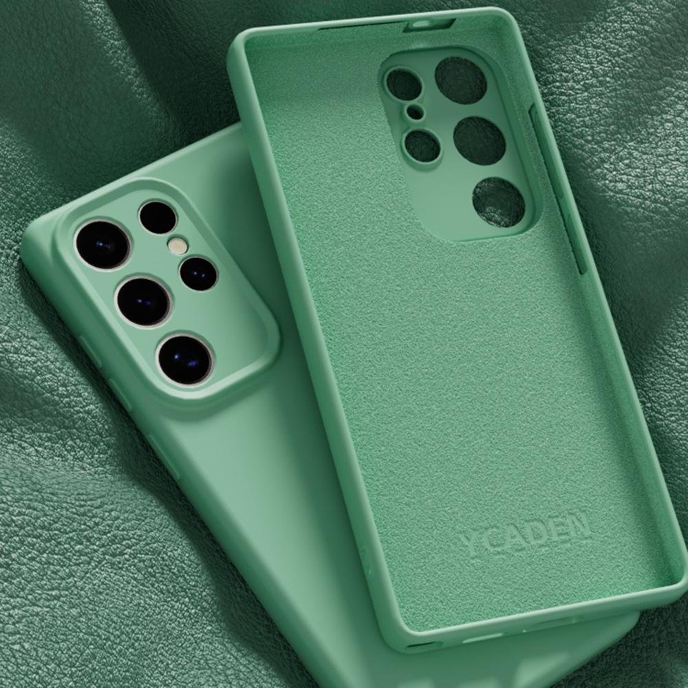 YCADEN Etui na Samsunga Galaxy S25 Ultra Precyzyjne wycięcia Pokrowiec na tył telefonu z TPU