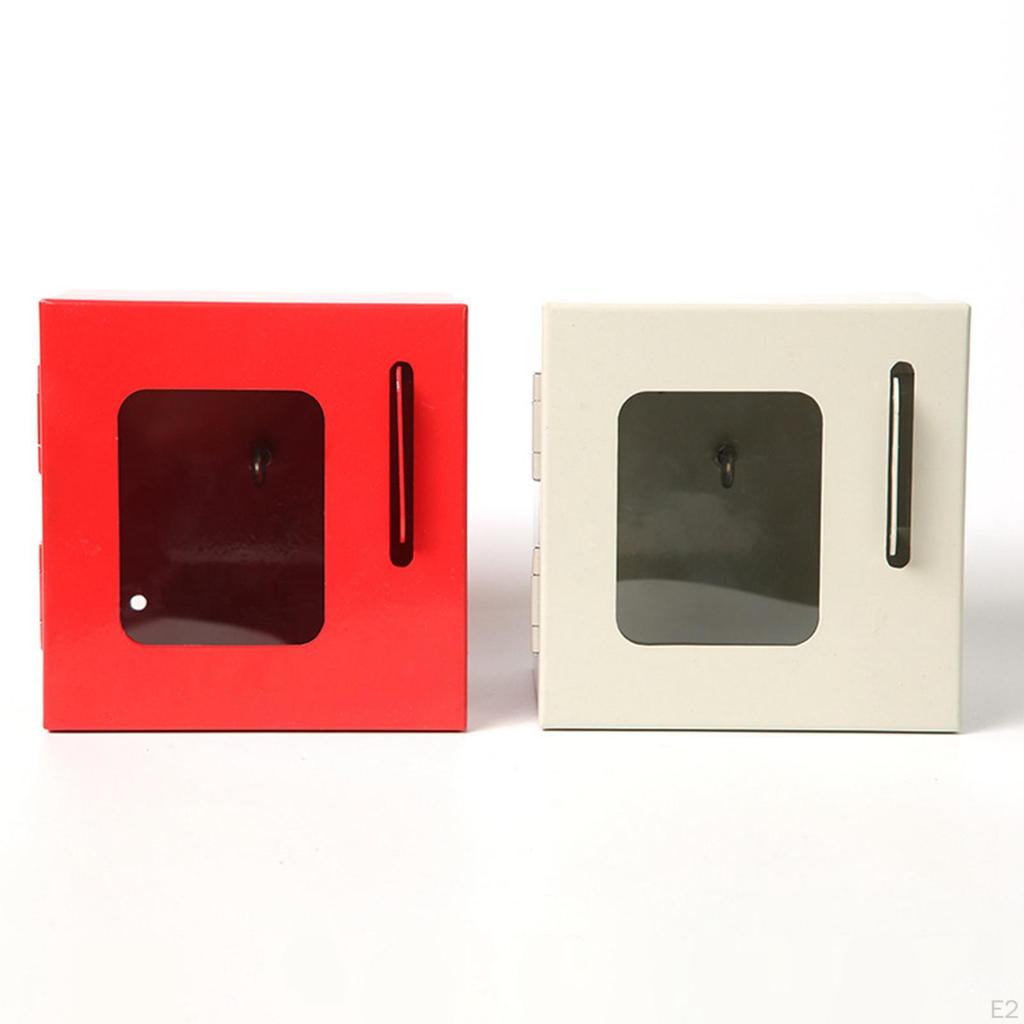 Wall-mounted Lockout Box with Transparent Panel, Quality Locking System for Industrial And