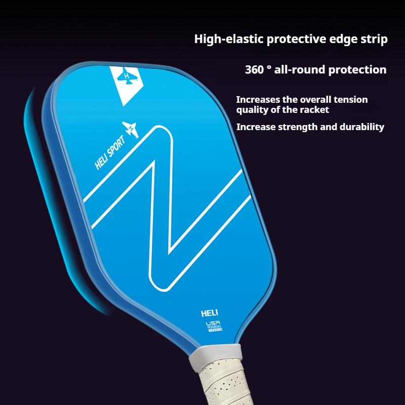 Pickleball Paddles Set Fiberglass Surface Enhanced Power with Pickleball Bag Outdoor Beach Tennis Racket Best Gift for Beginners