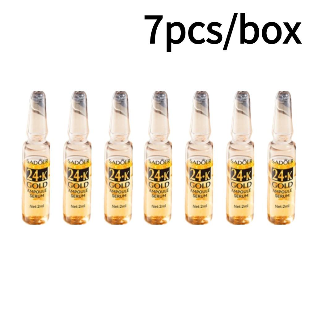 SADOER  24k Gold Ampoule Essence Moisturizing Brightening Hydrating Facial Essence Vitamin C Facial Essence 1