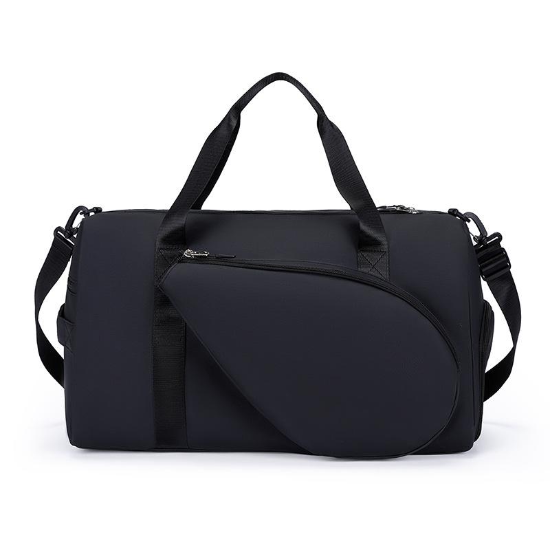 Herren- und Damen-Outdoor-Sport-Badminton-Handgepäcktasche mit Trennung von nassen und trockenen Fächern Sport-Fitness-Yogatasche Schuhfach