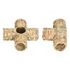 Hamster Grass Tunnel House Hideaway Nest Bunny Toy Lightweight Interactive Tube for Mice
