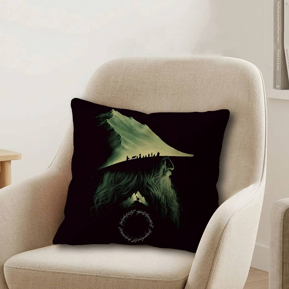 Llord of the Rings Pillow Cover for Bedroom Room and Living Room Sofa Decorative Cushion Cover