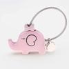 Backpack Accessories Good Luck Couple Keychain Bag Ornaments Lovers Lanyard Kiss Elephant Pendant
