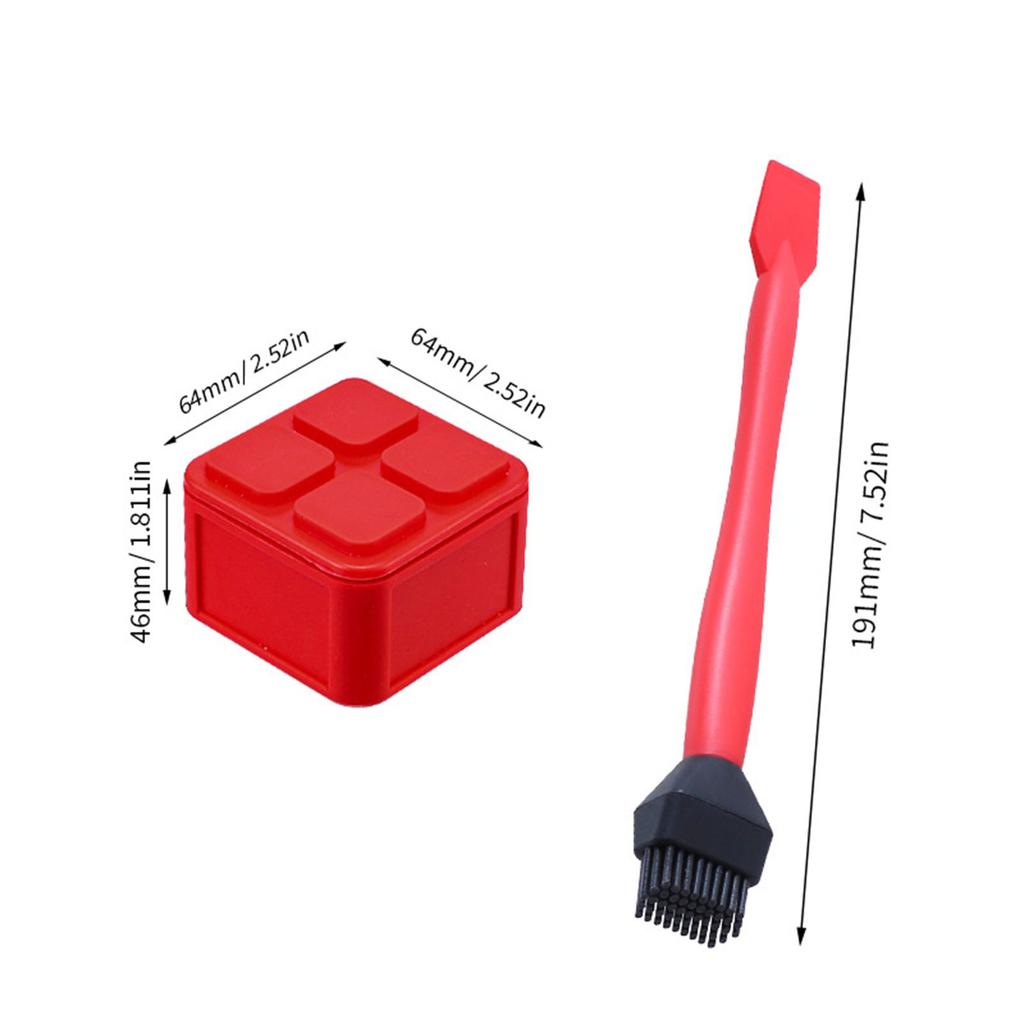 Silicone Glues Brush Woodworking Glues Applicator Dispensing Storage Box Replacement for Furniture Refurbishing