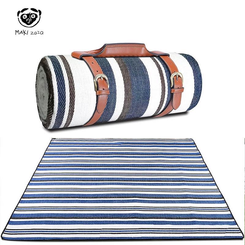 

Makizaza INS Style Leather Handle Picnic Mat MKZ-022