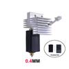 Upgrade Elegoo CC Hotend 0.2/0.4/0.6/0.8mm Assembled Extruder Hotend Kit for Elegoo Centauri Carbon Hot End / Centauri Nozzle