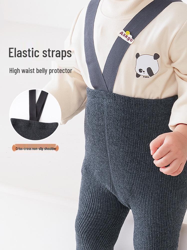 Infant A-Class Spring & Autumn Weightlifting Pants - Toddler Girl Tights Jumpsuit.