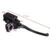 Fits for 1Pair 1" 25mm Universal Motorcycle Front Brake Clutch Lever Master Cylinder Hydraulic Pump For Honda Yamaha Suzuki
