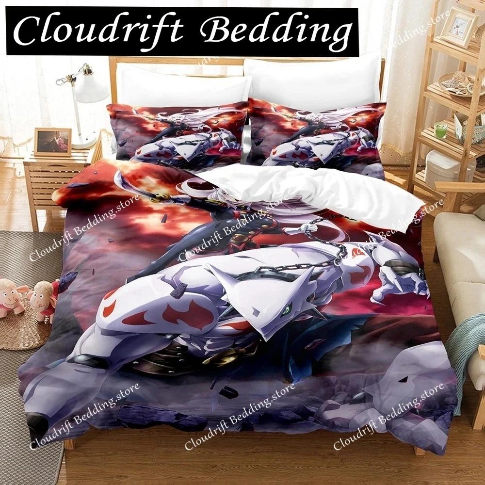 3D Anime Chained Soldier Bedding Set Single Twin Full Queen King Size Bed Set Adult Boy Bedroom Duvet Cover Sets Home Textiles