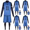 Anime Blue Lock Jersey Football Club Sportswear T-skjorte Herre Isagi Yoichi Cosplay Costume Chigiri Rensuke Kunigami Bachira Meguru