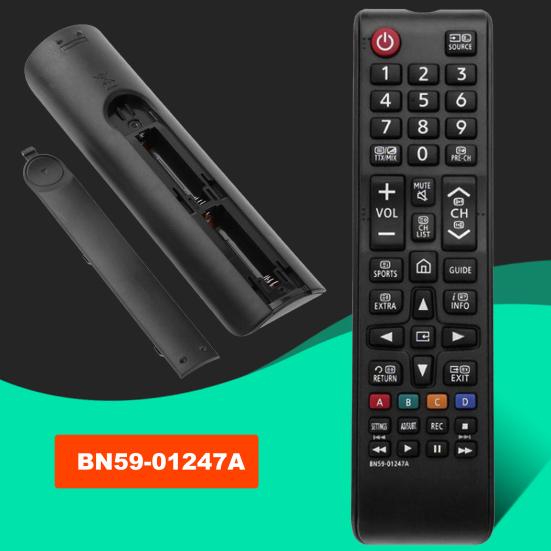 BN59-01247A TV Controller Compatible Plastic Fast English Version Response Remote Control for Samsung