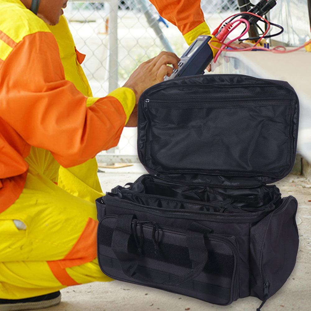 Comfortable Handle Tool Storage Bag Thick Padded Base Tool Case  Home Garage