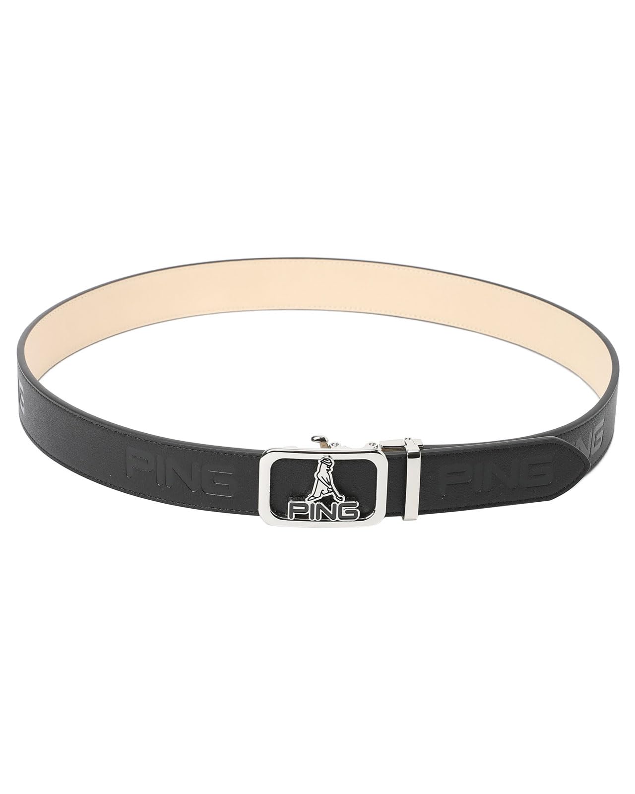 

Мужской гольф-ремень Ping Apparel (Пряжка-слайдер) 621-5182107 010_Черный FR