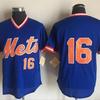 New York Mets Retro Embroidered Baseball Jersey
