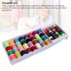 60pcs Polyester Thread Sewing Thread Kit Multi Color Thread Spools  For Hand & Machine Sewing
