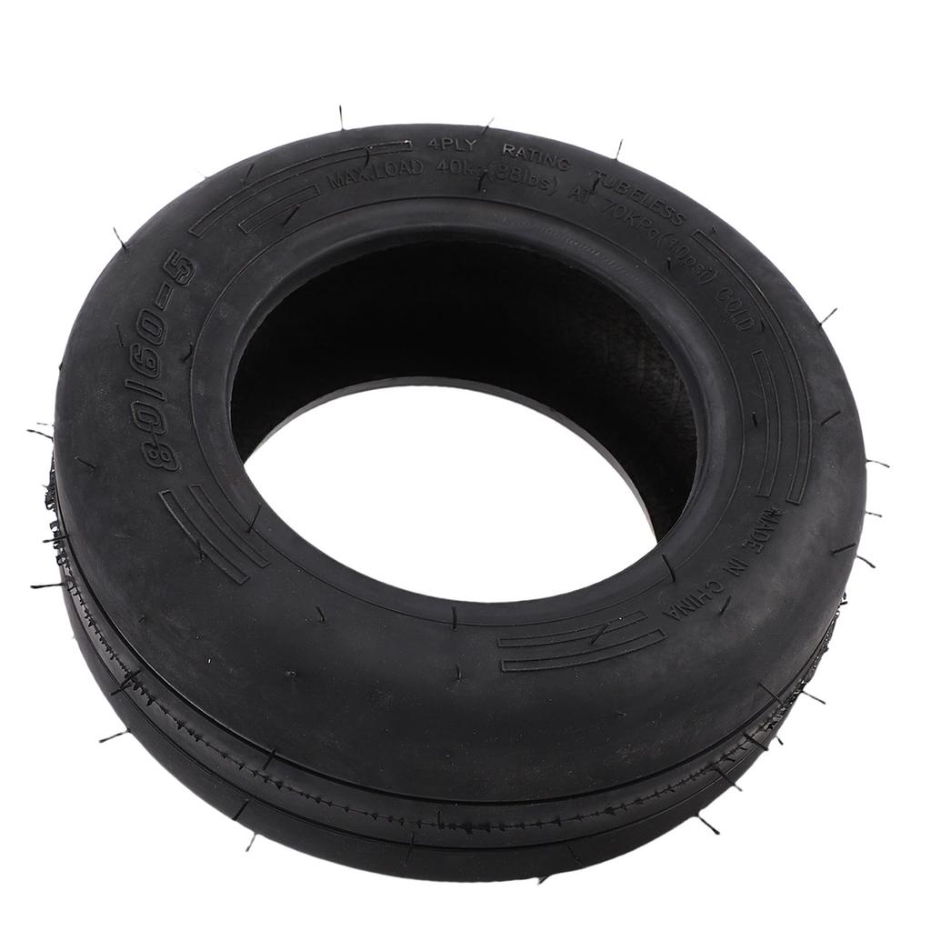 80 60 5 Tire Thickened Wearproof Rubber Replacements Tire for Go Kart Electric Scooter