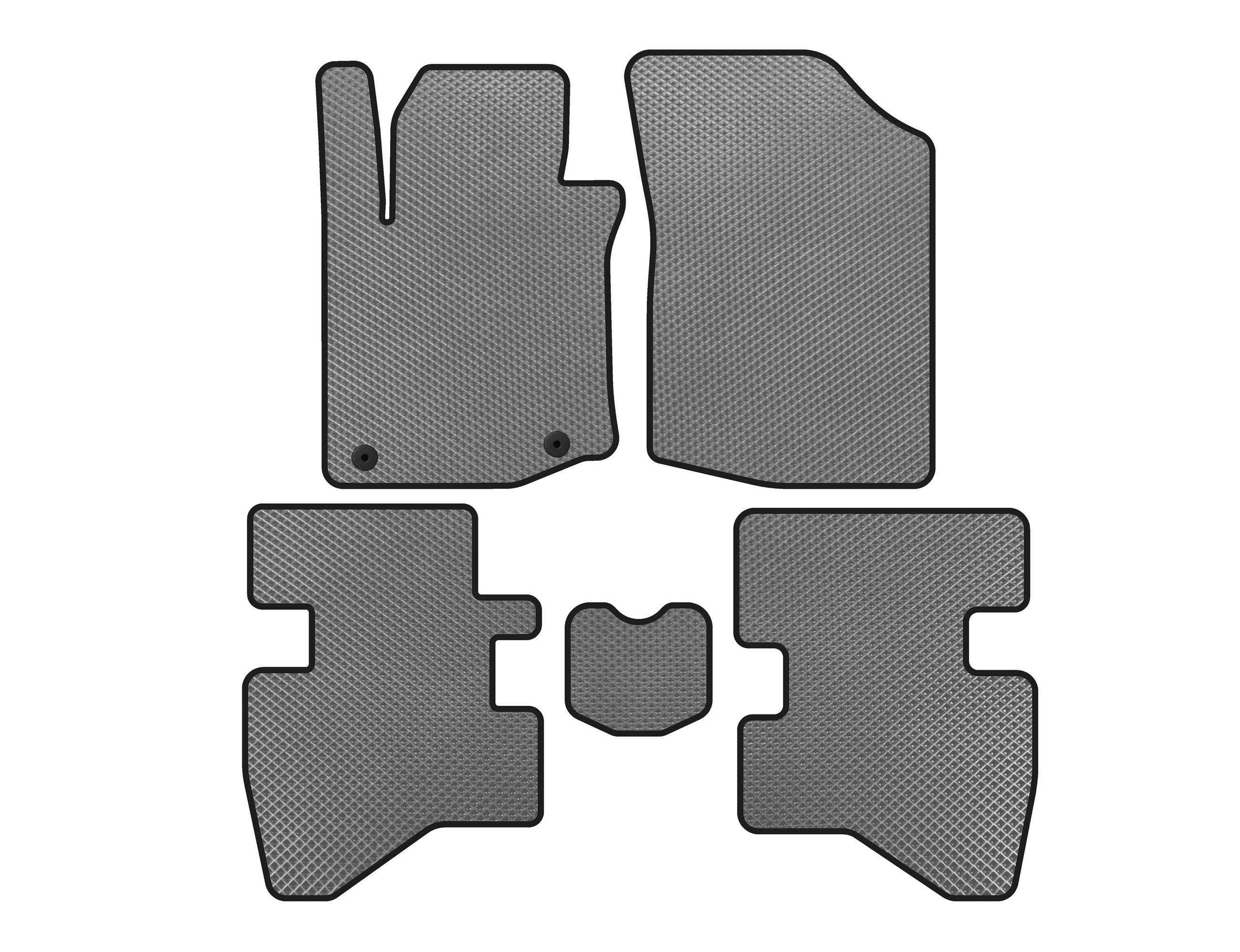 

Коврики EVA (HB, Серый) для Citroen C-1 2014-2021 гг