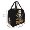 The Goonies Lunch Bag Women Cooler Thermal Insulated Jolly Roger Pirates Skull Lunch Box for Kids School Children Food Bags