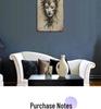 Retro Portrait Distressed Iron Wall Art - Bar & Cafe Decor