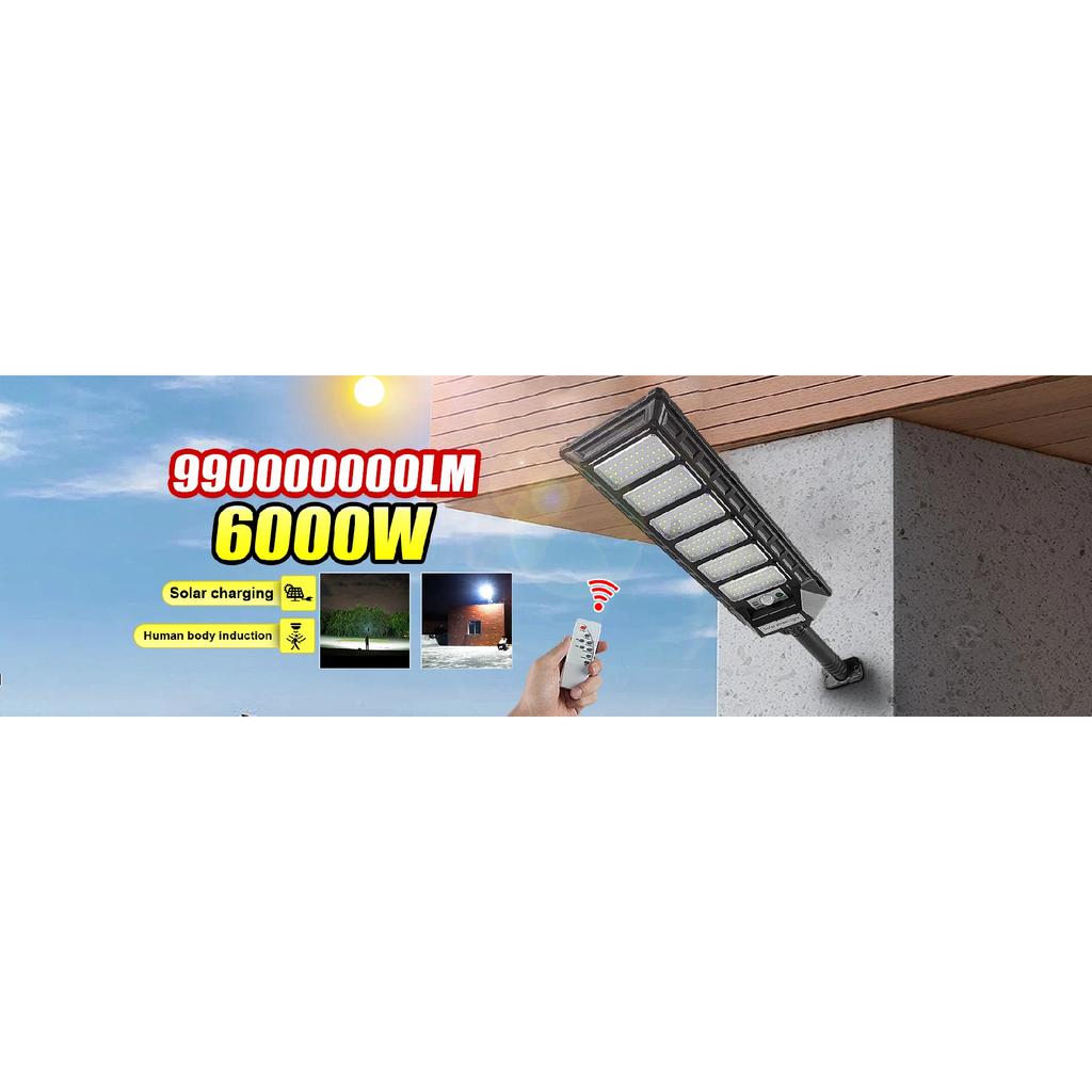 99000000LM 6000W LED Outdoor Solar Light Powerful Outdoor Motion Sensor Wall External Solar Lamp IP66 Sunlight for Garden Street