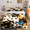 Cute Cat Print Bedding Set - Cozy Bedroom Decor Multiple Sizes Kid'S And Adults' Bedroom Exquisite 3Pc Bedding Set, Gift