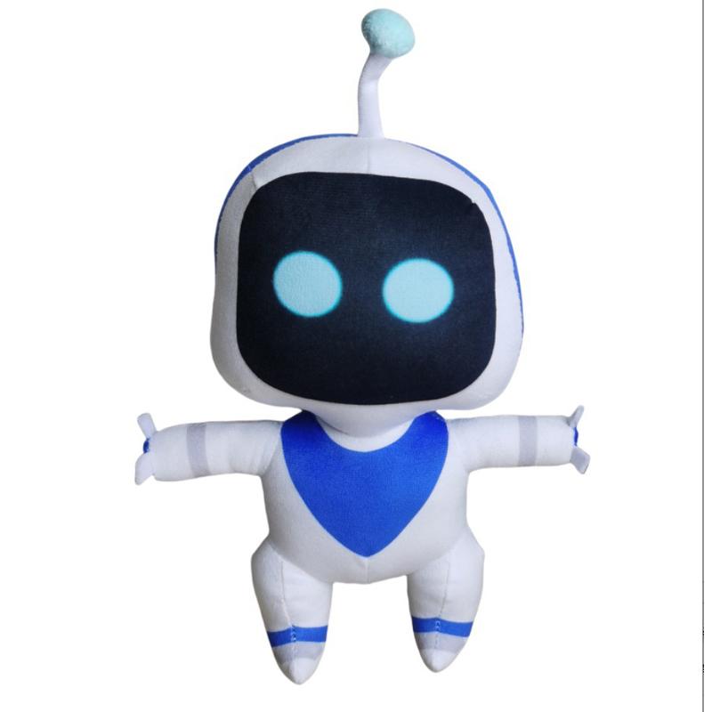Soft Cartoon Plush Doll Alien Big Ear Rabbit Robot Stuffed Toy Fluffy Character Figure Decor Gift For Kids And Teens