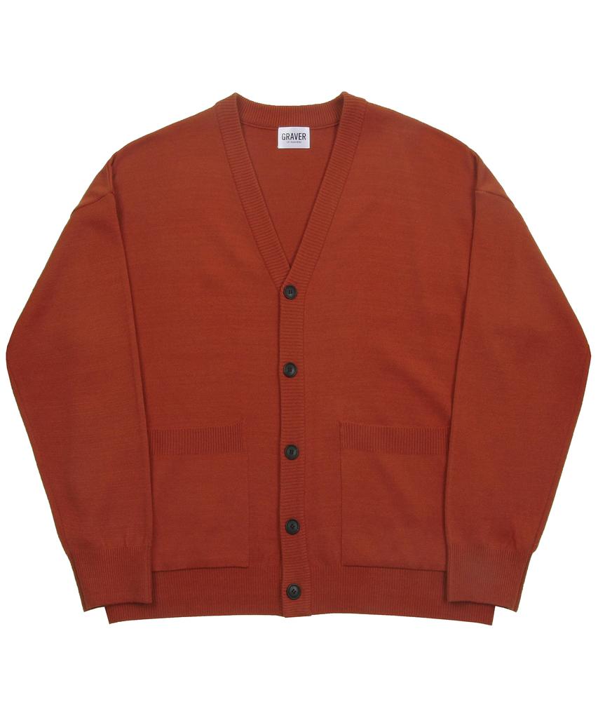 Graver [Unisex] Basic Knit Cardigan_6 Colors