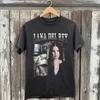 Lana Del Rey Soft Grunge Fan Gift Unisex Black Cotton T-Shirt