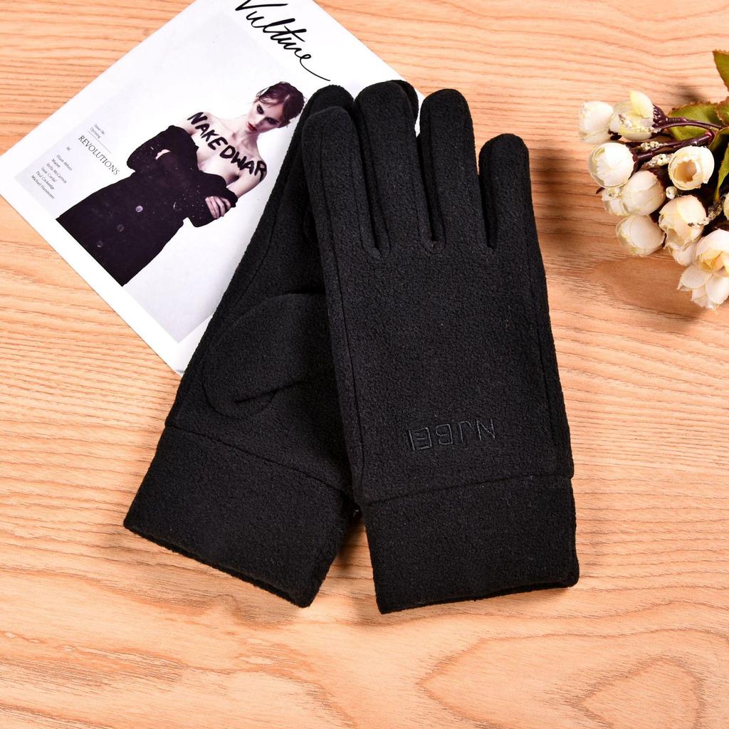 Unisex Fleece Cold-Proof & Warm Commuting Gloves for Autumn/Winter – Ideal for Running, Walking & Cycling