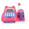 Children Play Cash Register Toy Fun Supermarket Checkout Toy with Microphone Sounds for Boys Girls Toddlers