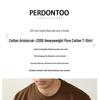 Men's Autumn/Winter Long-Sleeve Crew Neck T-Shirt - 320G Heavyweight Xinjiang Long-Staple Cotton, Loose Fit, Solid Color