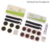 Bicycle Flat Tire Repair Kit Tool Glue-Free Portable Rubber Fetal Repair Bike Inner Tube Puncture Patch Repair Tools