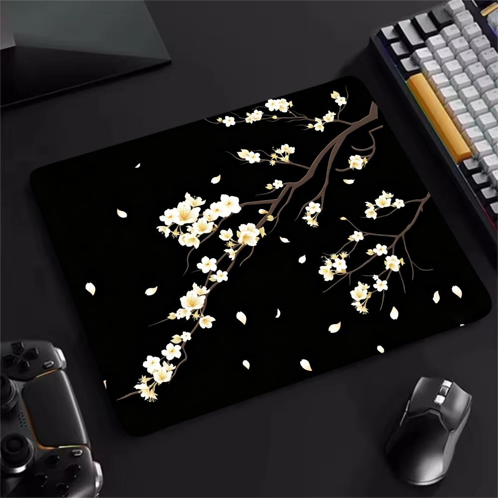 Plum Blossom Branch Mouse Pad 40X45 Large Square Computer Office Game Table Mat Rubber Anti-slip Laptop Mousepads Small Desk Pad