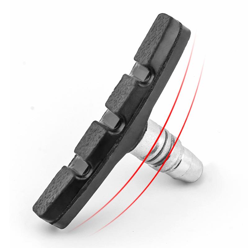 2/4Pcs Mountain Road Bike Brake Blocks Rubber Bicycle V-Brake Shoes Pads Cycling Parts