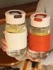 Portable High Aesthetic Glass Cup Heat Resistant Tea Brewing Cup Simple Design Student Water Bottle for Men And Women