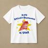 Rats Scritto al Contrario è Star T-Shirt Divertente Grafica Meme Maglietta Ironia Regalo Gen Z