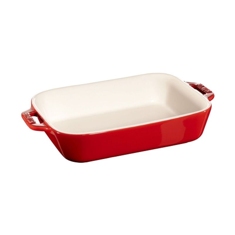 Staub Ceramic Casserole 20cmx16cm (Cherry Red)