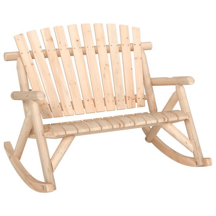 VidaXL Ensemble de salon de jardin 5 pcs bois massif d'épicéa 3185529